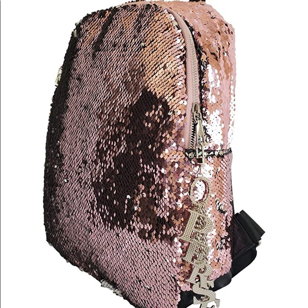 Sequin backpack
